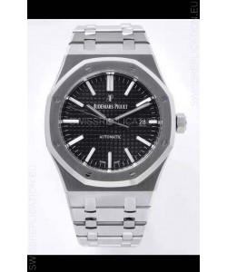 Audemars Piguet Royal Oak 41MM Black Dial 904L Steel CALIBRE 4302 Movement 1:1 Mirror Replica