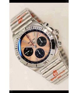 Breitling Chronomat B01 42 Edition Swiss 904L Steel Casing Copper Dial 1:1 Mirror Replica Watch