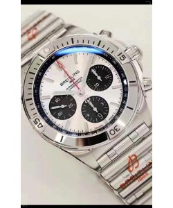 Breitling Chronomat B01 42 Edition Swiss 904L Steel Casing Silver Dial 1:1 Mirror Replica Watch