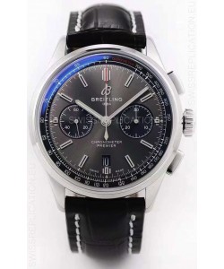 Breitling Premier B01 Chronograph 42 Edition Watch 1:1 Mirror Quality in Grey Dial 