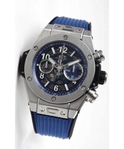 Hublot Big Bang Unico Titanium Blue 1:1 Mirror Edition Swiss Replica Watch