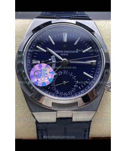 Vacheron Constantin Overseas Dual Time Stainless Steel 1:1 Mirror Swiss Replica Blue Dial