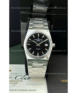 Vacheron Constantin Historiques 222 Super Clone 37MM Steel Casing Watch in Black Dial 