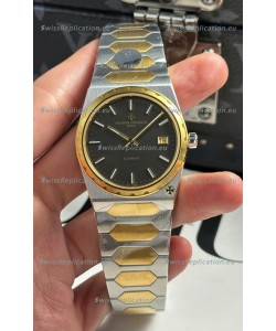 Vacheron Constantin Historiques 222 Super Clone 37MM Two Tone Casing Watch in Grey Dial 
