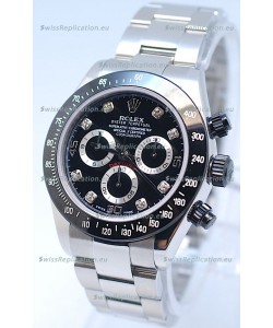 Rolex Project X Daytona Limited Edition Series II Cosmograph MonoBloc Cerachrom Swiss Watch in Diamond Markers
