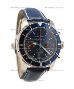 Breiting Superocean 1884 Chronograph Swiss Watch in Blue